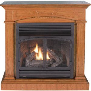 ProCom Dual Fuel Vent-Free Fireplace